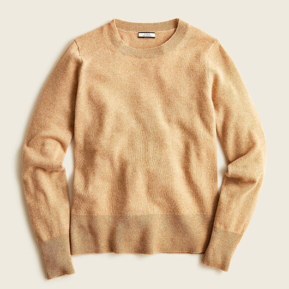 J. Crew Cashmere Sweater Camel - Picture 1 of 8